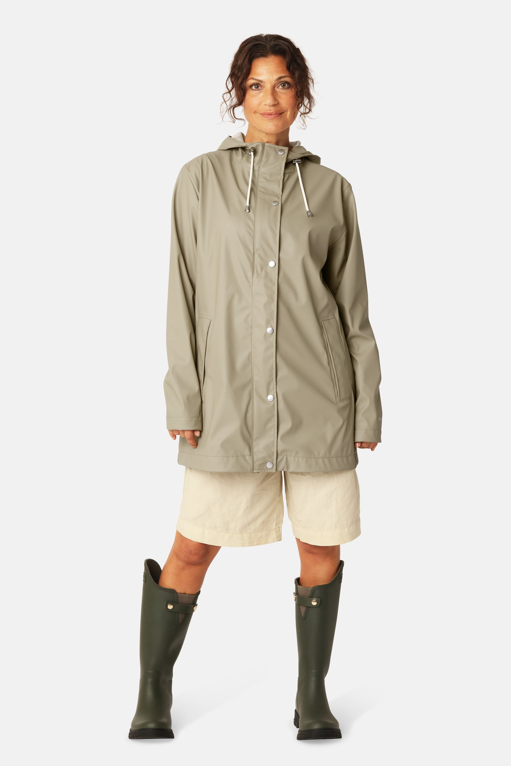Light Raincoat - Coriander